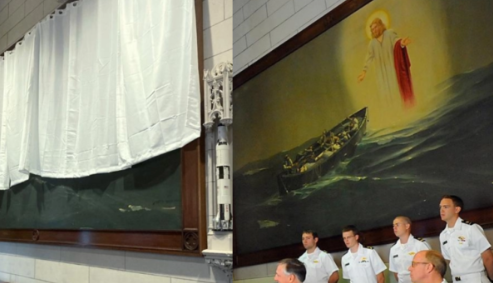 REPORT: Marine Academy Forced Cover-Up Painting of Jesus
